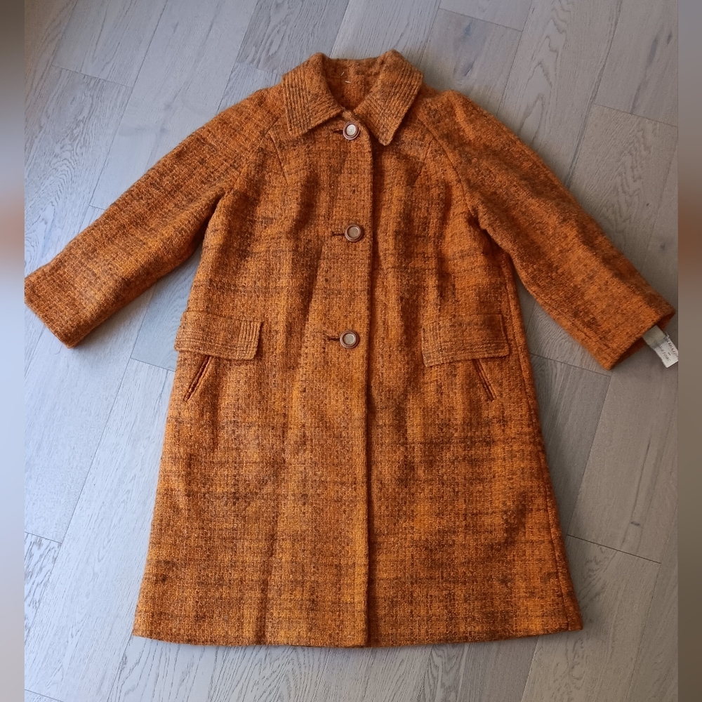 NWT Vintage EATONS CANADA Wool Coat Size 6